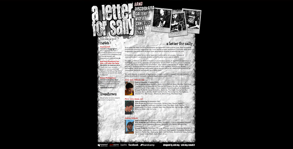 A Letter For Sally 1.0